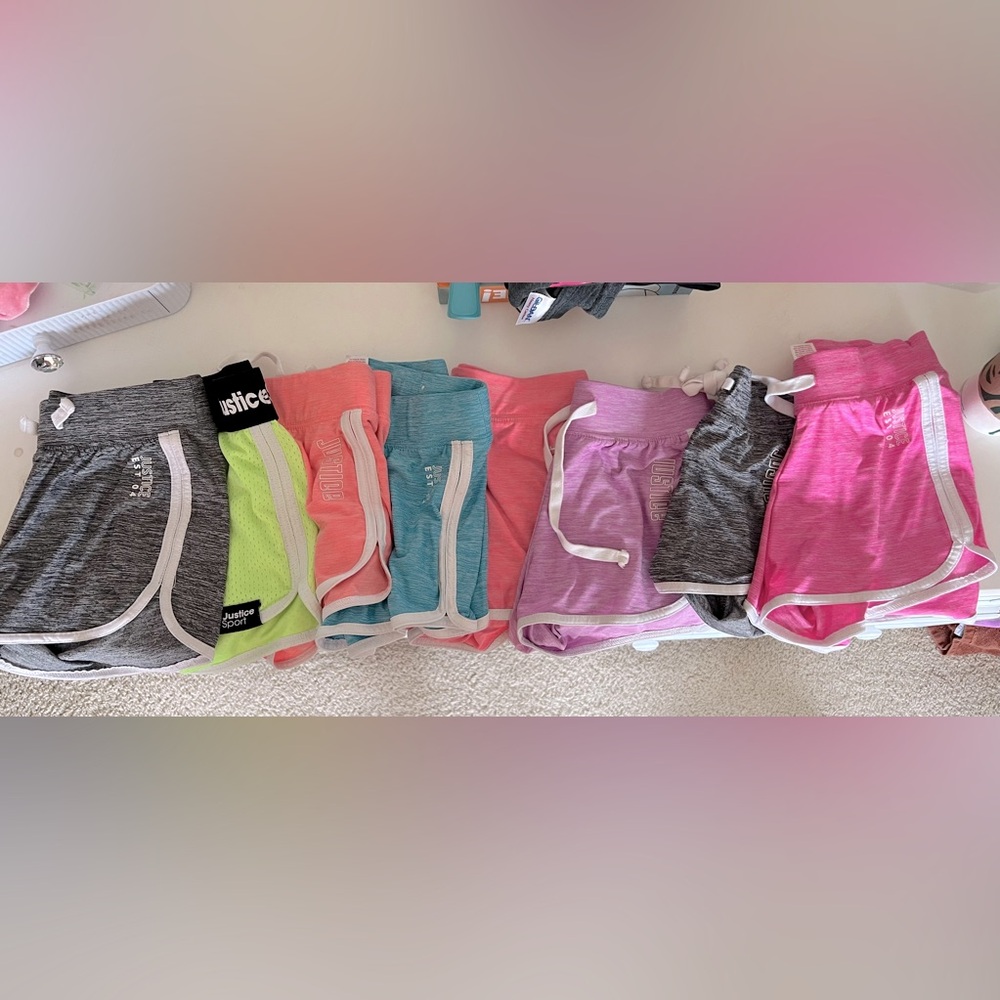Girls Justice Shorts size 7/8